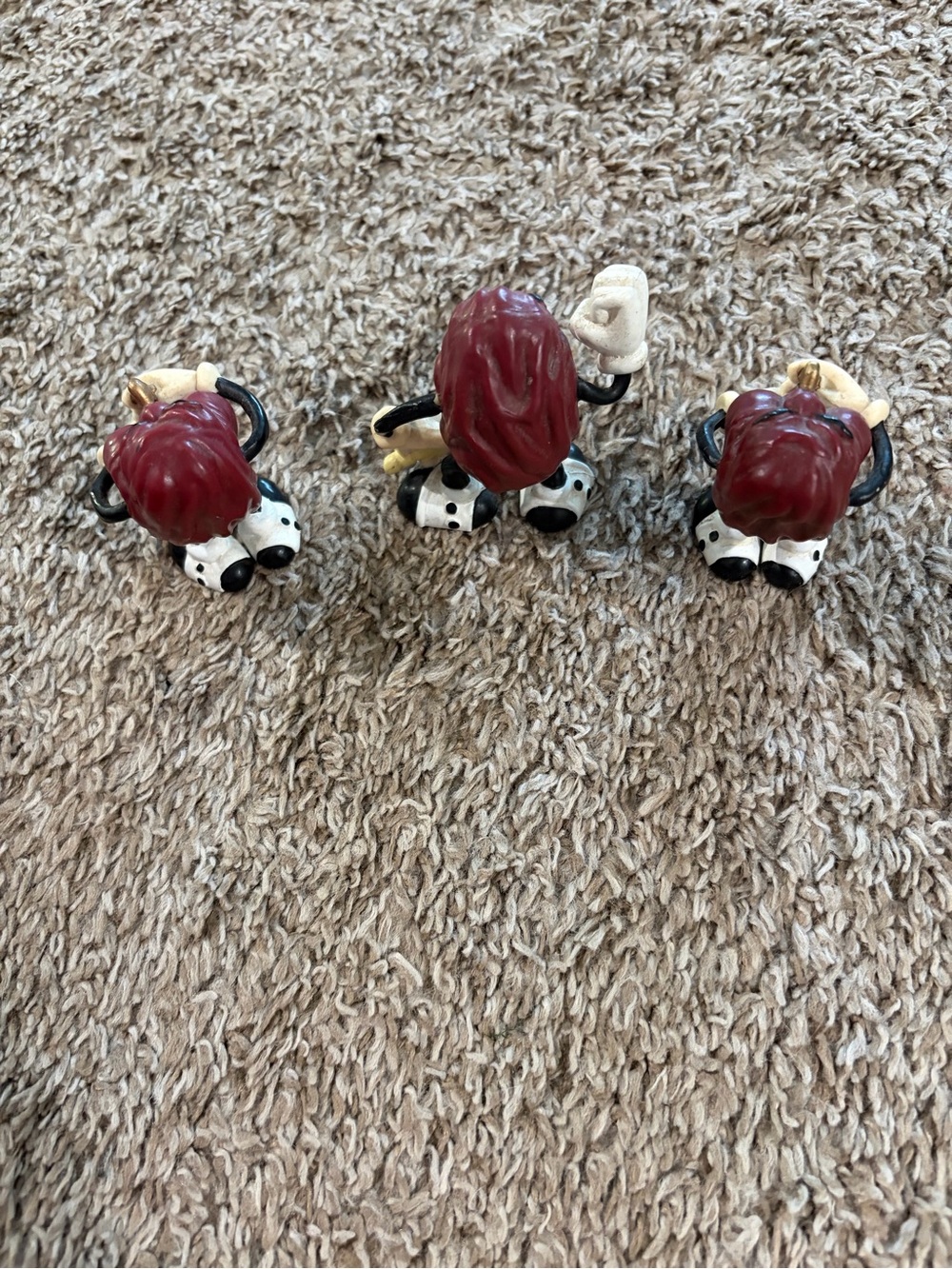 Vtg Set Of 3 California Raisins 1987 Calrab Saxophone Players/ Singer PVC Toys - Picture 3 of 4